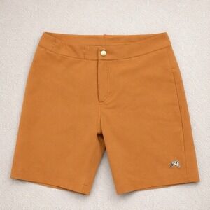 Tracksmith Size 36 Casual Athletic Gym Shorts Button Elliot Stretch Fabric Mens